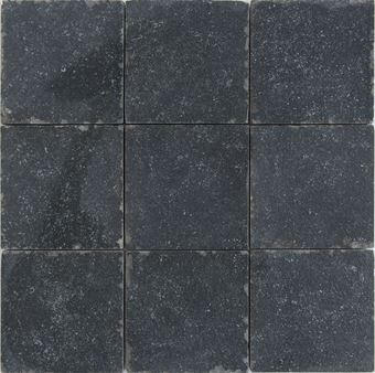 BLUESTONE DARK UNICERAMICA Getrommelt